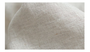Quần sooc linen lưng thun thêu bo viền hai túi chéo - Q232