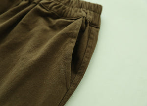 Quần baggy lưng thun ống rộng trăng khuyết - NU9785
