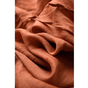 Chân váy linen lưng thun - V139