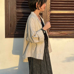 Áo khoác blazer dài tay hai túi vuông một khuy - NU9166
