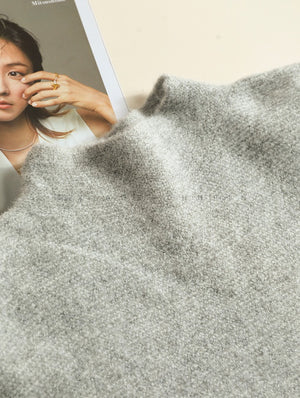 Áo len cashmere dài tay cổ lọ đơn sắc - NU9612