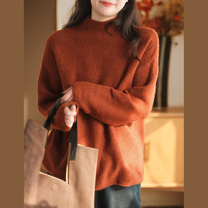Áo len cashmere dài tay cổ lọ đơn sắc - NU9612