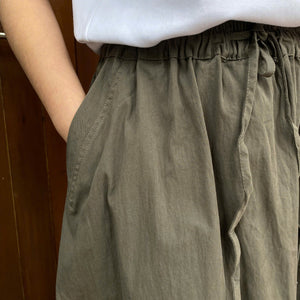 Chân váy lưng thun vạt dây rút - V095