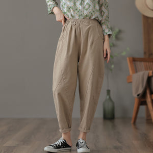 Quần baggy lưng thun ống côn - NU7810