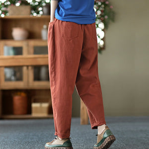 Quần baggy lưng thun ống côn kèm thắt lưng - NU6704