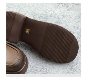 Giày da ulzzang sport retro đế cao - OD1054