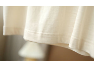 Áo T-shirt ngắn tay cổ tròn in chú hổ - NU6707
