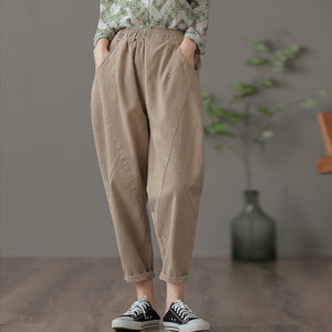 Quần baggy lưng thun ống côn - NU7810