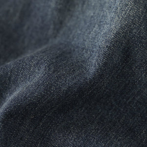 Chân váy denim lưng thun thêu hai chú mèo - V005