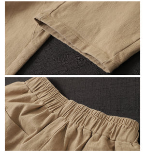 Quần baggy lưng thun ống côn - NU7810