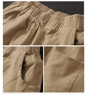 Quần baggy lưng thun ống côn - NU7810