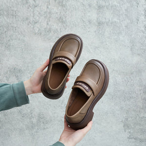 Giày da ulzzang sport retro đế cao - OD1054