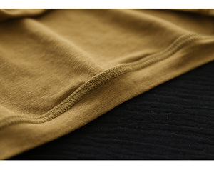Áo T-shirt linen dệt kim ngắn tay cổ tròn in mặt chú gấu - NU8537