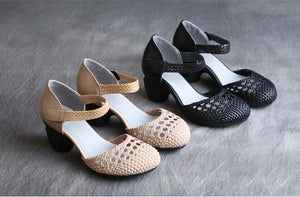 Giày velcro retro kiểu đan - NU4281