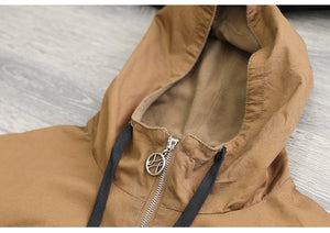 Áo hoodies dài tay lót lông hai túi vuông - NU8070