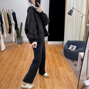 Áo hoodies dài tay lót lông hai túi chéo - NU8072