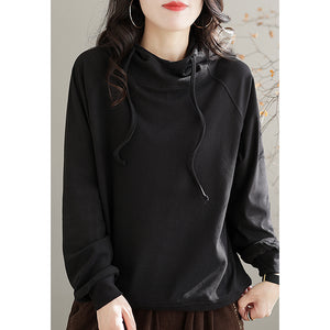 Áo hoodies bông nhung dài tay một màu - NU8077