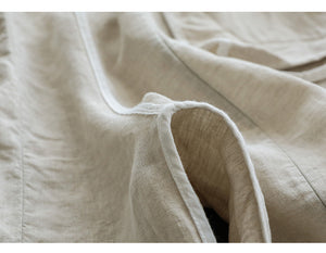 Quần baggy linen lưng thun may đường sọc - NU7293