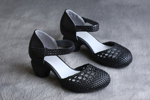 Giày velcro retro kiểu đan - NU4281