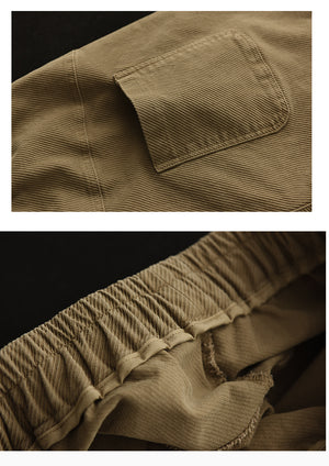 Quần baggy retro lưng thun hai túi lớn - NU7816