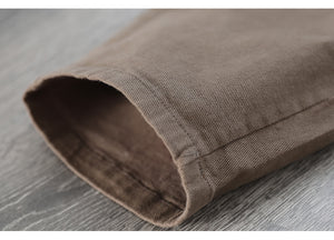 Quần baggy lưng thun một màu hai túi sau - NU7616