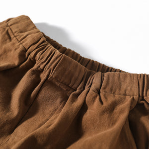 Quần baggy lưng thun hai túi chéo - NU6157