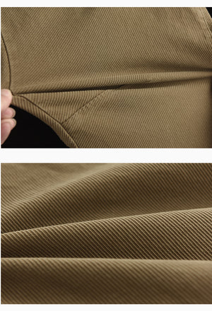 Quần baggy retro lưng thun hai túi lớn - NU7816