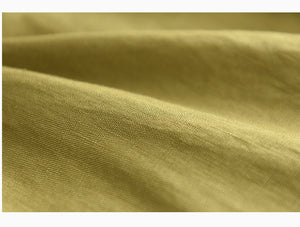 Quần baggy linen lưng thun ba túi kiểu - NU7250