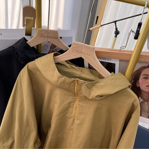 Áo hoodies dài tay lót lông hai túi chéo - NU8072