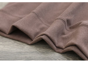 Áo hoodies bông nhung dài tay một màu - NU8077