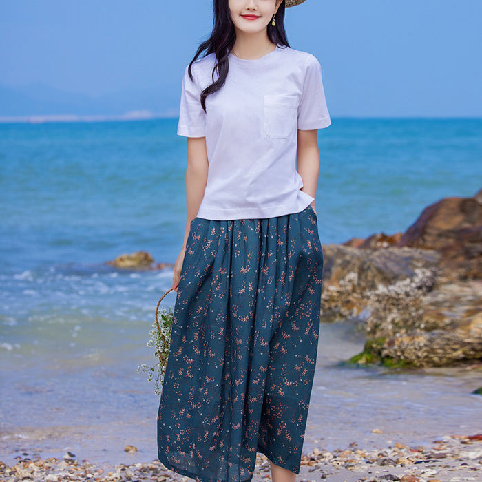 Áo T-shirt ngắn tay cổ tròn một túi - OD0614
