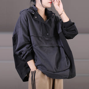 Áo hoodies dài tay túi bao tử form rộng - NU7849