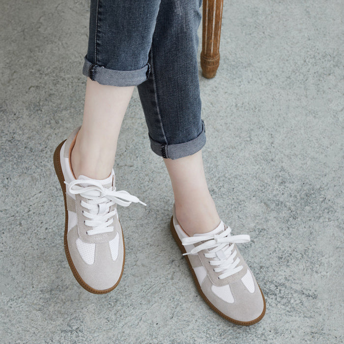 Giày Vans da lộn retro đế bệt  - OD1132