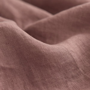 Áo sơ mi linen dài tay cổ đức thêu hoa đối xứng - NU6676
