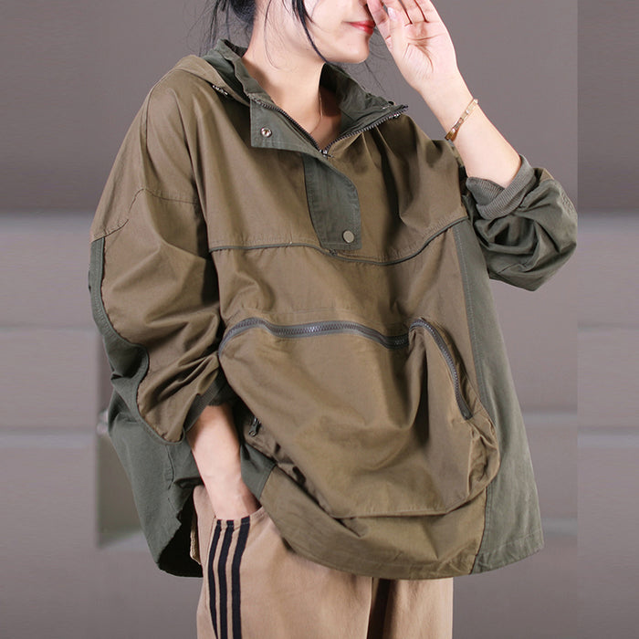 Áo hoodies dài tay túi bao tử form rộng - NU7849