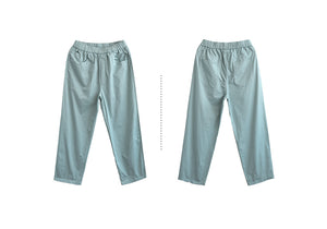 Quần baggy lưng thun hai túi vuông ống đứng - NU7401