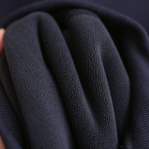 Áo hoodies dài tay lót lông in chữ - NU8135