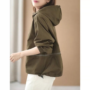 Áo hoodies dài tay khuy bấm kiểu - NU7863