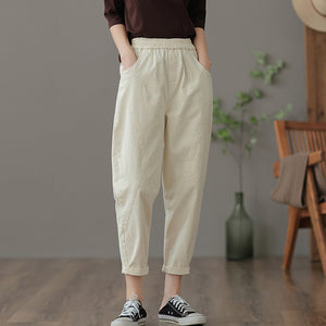 Quần baggy lưng thun ống côn - NU7810