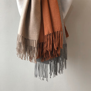 Khăn Cashmere Pashmina một màu - NU4599