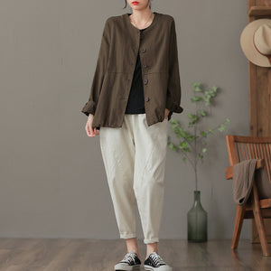 Quần baggy lưng thun ống côn - NU7810
