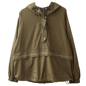 Áo hoodies dài tay khuy bấm kiểu - NU7863