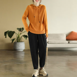 Quần baggy retro lưng thun dây rút hai túi chéo - NU8002