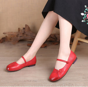 Giày búp bê kiểu xỏ dây - NU4229