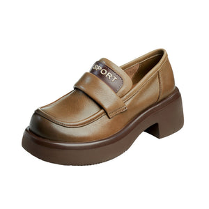Giày da ulzzang sport retro đế cao - OD1054