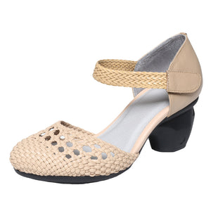Giày velcro retro kiểu đan - NU4281