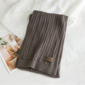 Khăn quàng len đan retro - NU6216