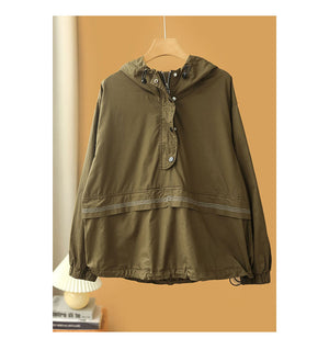 Áo hoodies dài tay khuy bấm kiểu - NU7863