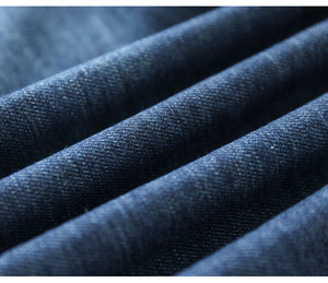 Quần baggy denim retro lưng thun kiểu sờn - NU8279