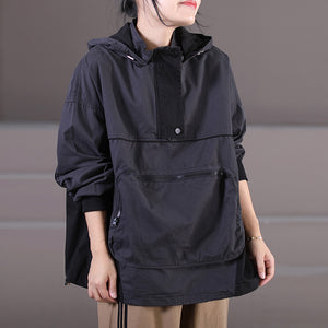 Áo hoodies dài tay túi bao tử form rộng - NU7849